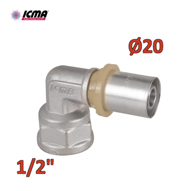 ICMA 405 - Raccord femelle coudé 1/2'' 20 SEMPITER®