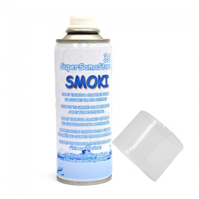 SMOKI - The spray eliminates smoke odor and consumes smoke