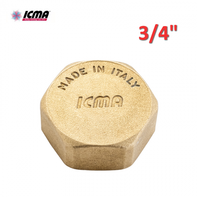ICMA 201 - Bouchon femelle en laiton 3/4''