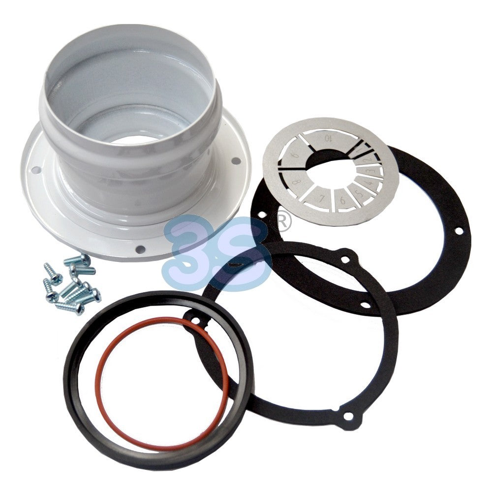 Separate flue kit Ø 80 mm + 135 mm extension with sampling point - UNIQA SIME boiler