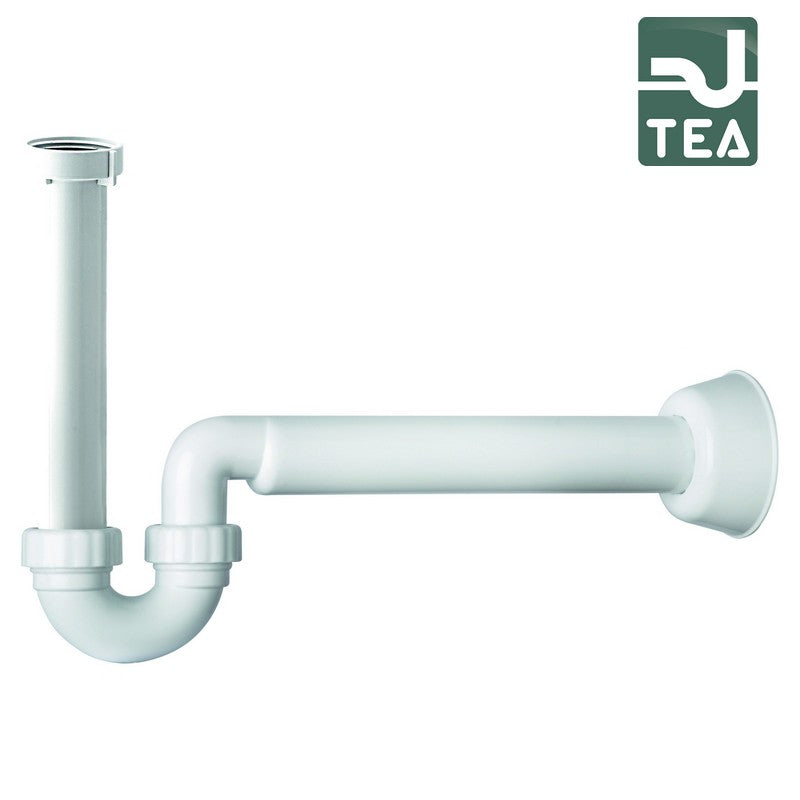 Siphon en plastique blanc pour évier ou bidet 1 1/4 po - TEA Chihuahua
