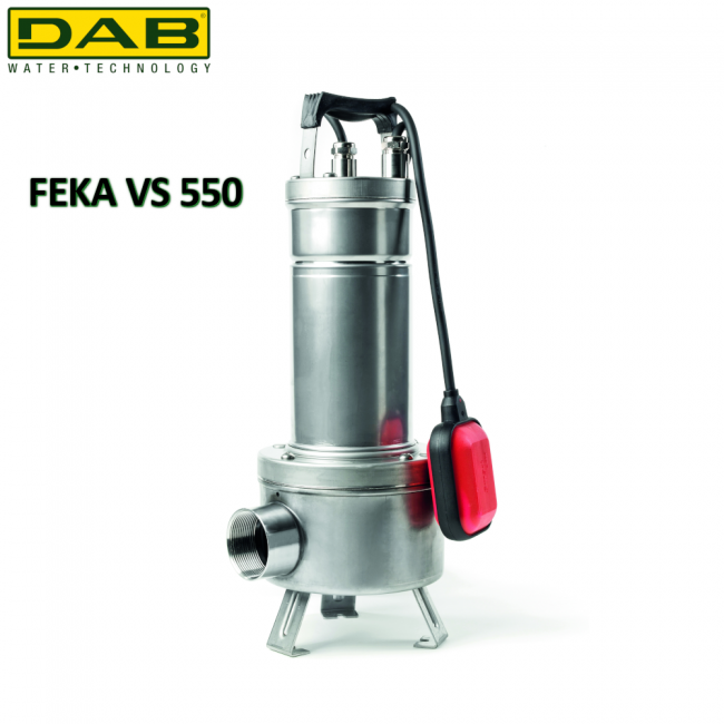 Pompe submersible pour eaux usées DAB FEKA VS 550 MA