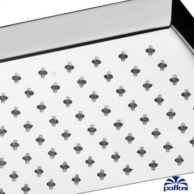 Pommeau de douche rectangulaire en métal Paffoni FREE 50 x 16 cm - ZSOF098CR