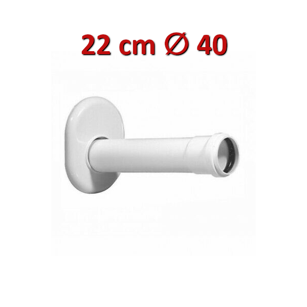 OR 143 groupe de rosaces excentriques, tube blanc de 22 cm - Pucci 80001390