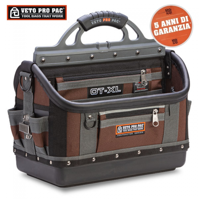 Sac à outils ouvert extra large VETO PRO PAC OT-XL