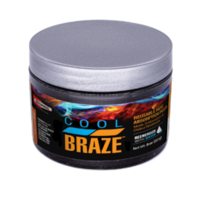 Pâte absorbante de chaleur Cool Braze pour le soudage et le brasage