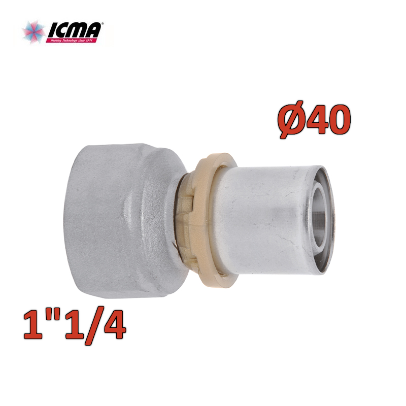 ICMA 401 - Raccord femelle droit à sertir 1''1/4 x 40 SEMPITER®