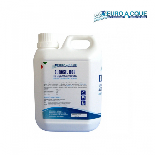 Polyphosphate liquide, bidon de 1 L - Agent anticorrosif et antitartre pour eau potable et sanitaire