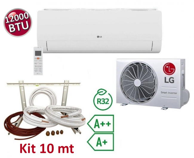 Climatiseur split LG LIBERO 12000 BTU 3,5 kW A++ A+ + kit d'installation de 10 m