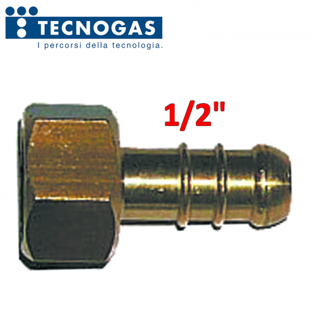 Brass Hose Barb Fitting for LPG Gas, 1/2'' Female Thread