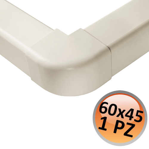 Raccord d'angle extérieur 60x45mm