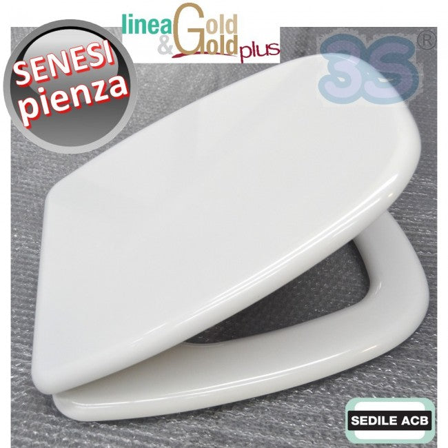Abattant de toilettes pour PIENZA Senesi - marque ACB, gamme GOLD