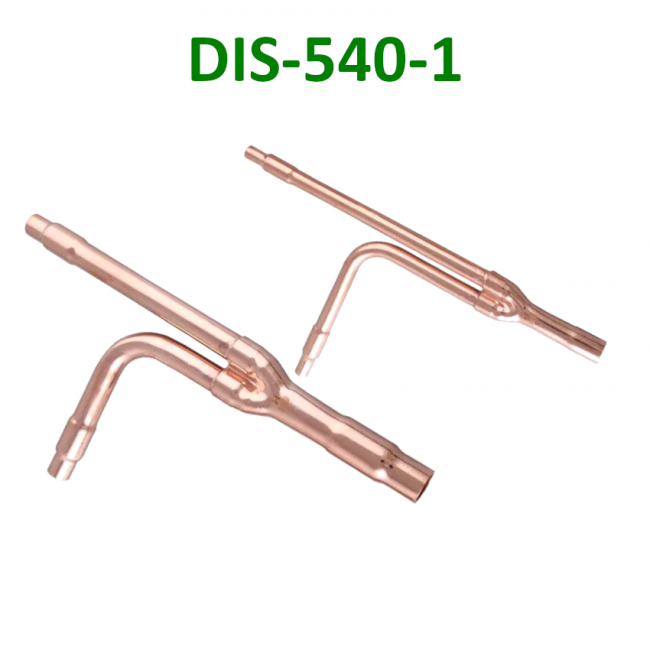Raccord de dérivation en cuivre pour système VRV/VRF Mitsubishi Electric DIS-540-1