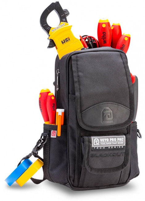 Pochette à outils à clip VETO PRO PAC MB2 BLACKOUT - 10 poches - AX3577