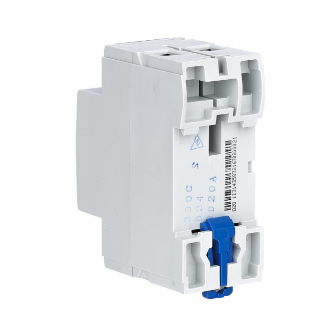 Commutateur différentiel bipolaire pur NL1 AC30 6 kA 2 x 25 ampères