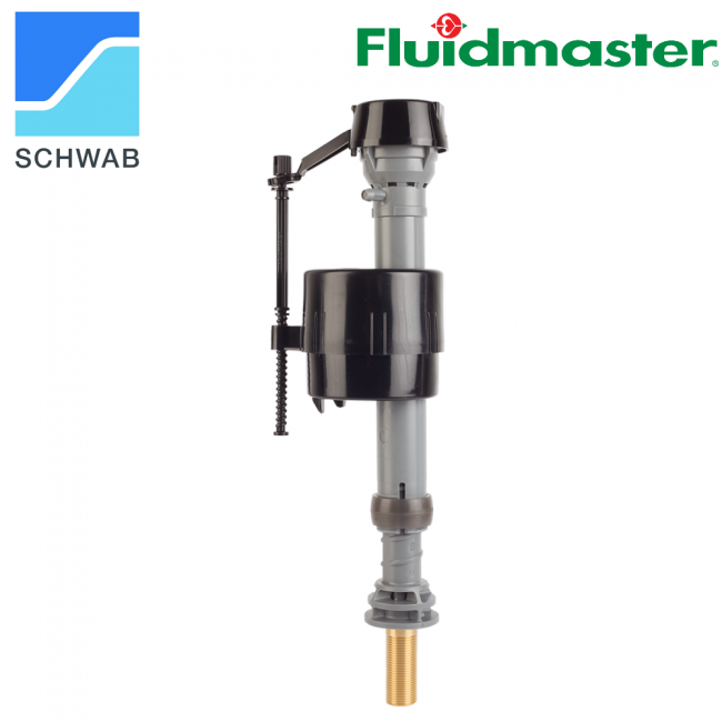 Robinet à flotteur Fluidmaster avec raccord inférieur 3/8'' pour réservoir de toilette