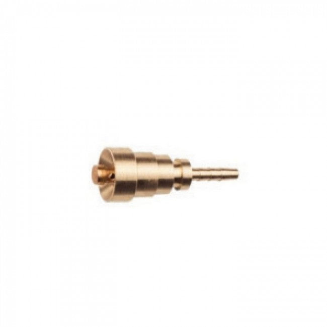 Raccord droit femelle SAE 1/4'' avec pression sur la valve pour tube capillaire thermoplastique Ø 2,0 x 5,9 mm