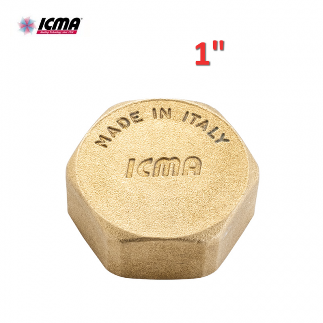 ICMA 201 - Bouchon femelle en laiton 1''