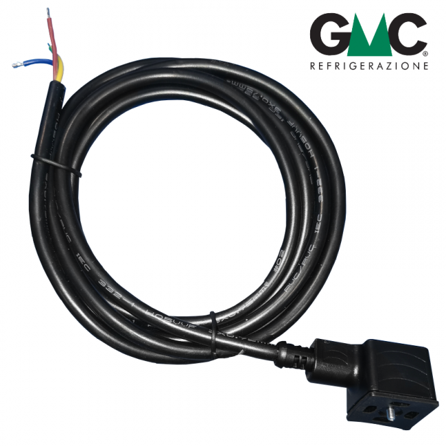 JB200 - Connecteur à bobine avec câble de 200 cm - pour vannes normalement fermées