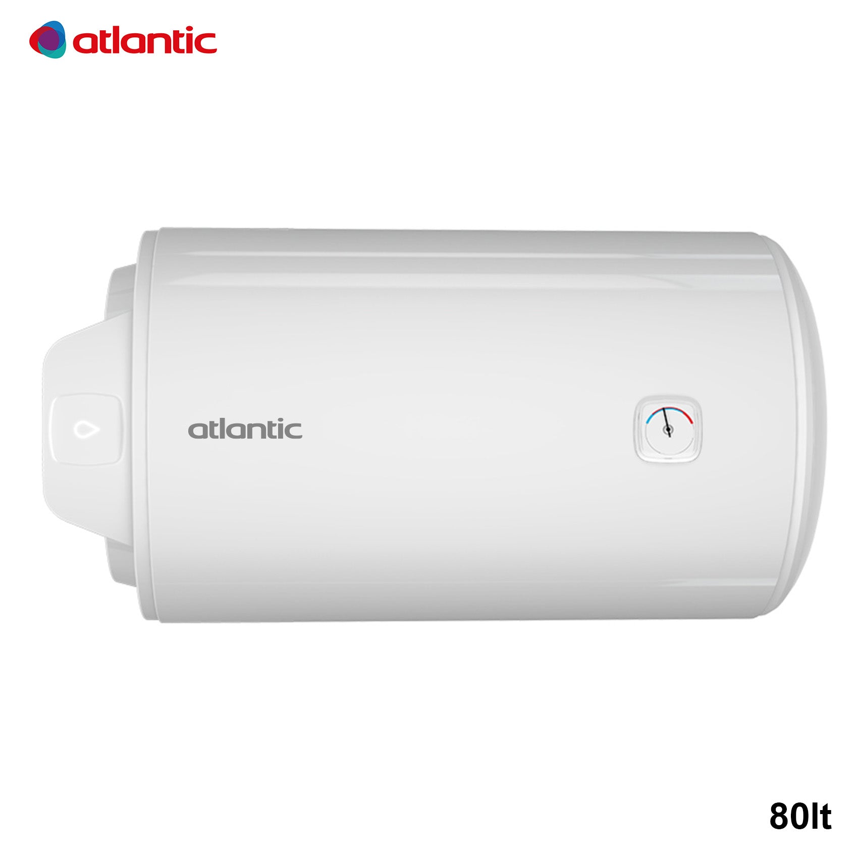 Chauffe-eau électrique horizontal Atlantic EGO 1,5 kW, 80 l
