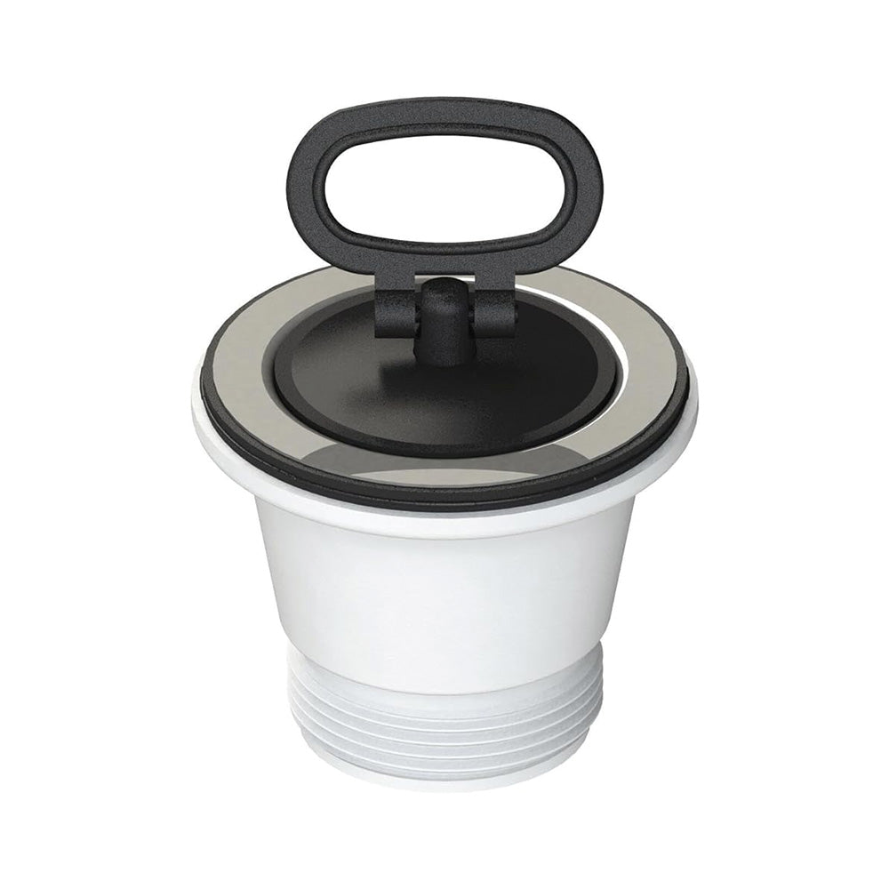 High waste for kitchen sink Ø 70 mm without round overflow - 1 1/2'' connection