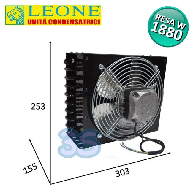 Condenseur à ventilation électrique RESA W 1880 - LEONE ARCI