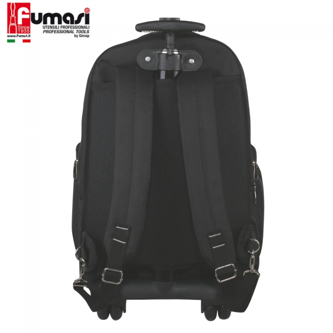 SAC À DOS PROFESSIONNEL FUMASI ÉTANCHE À ROULETTES POUR OUTILS ET DOCUMENTS