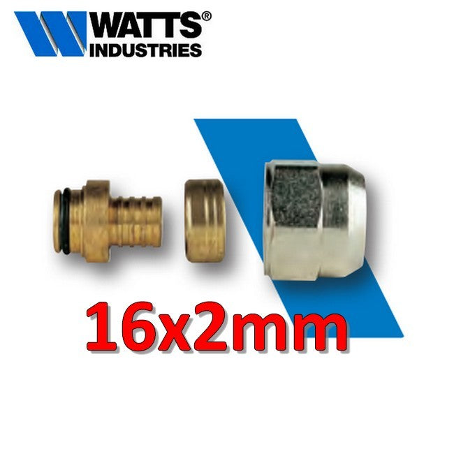 Adaptateur 817MS pour vannes WATTS - tuyau multicouche 16x2 mm x 1/2