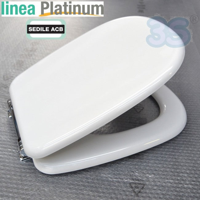 Abattant de toilettes Ideal Standard TESI - Gamme ACB Ercos Platinum
