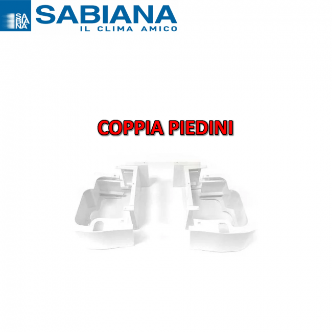 Pieds de support au sol Sabiana pour unités de ventilo-convecteurs Carisma (tailles 1 à 7)