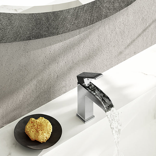 LEVEL PAFFONI LES061 CR Waterfall basin mixer
