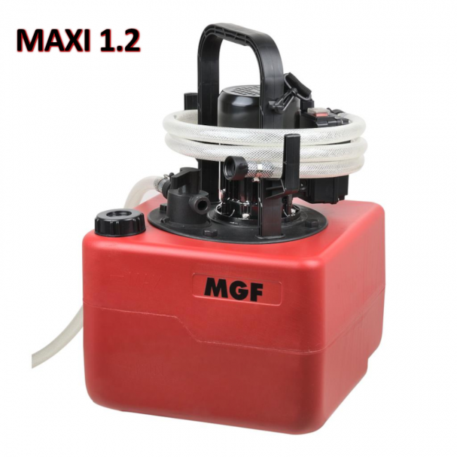 Descaling pump for kettles, boilers, heat exchangers MGF MAXI 1.2