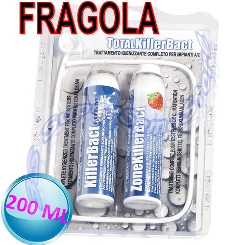 Désinfectant antibactérien Total Killer 200 ml Fraise
