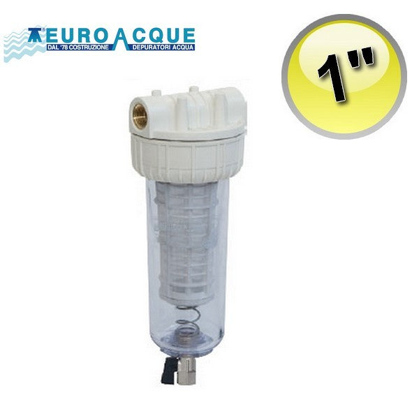 Filtre en plastique de nettoyage avec raccord 1'' FF