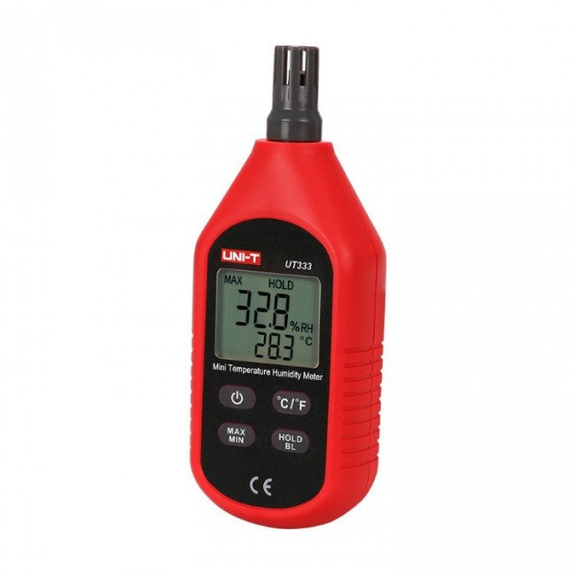 Mini thermomètre-hygromètre numérique avec écran LCD UT333 - Thermohygromètre