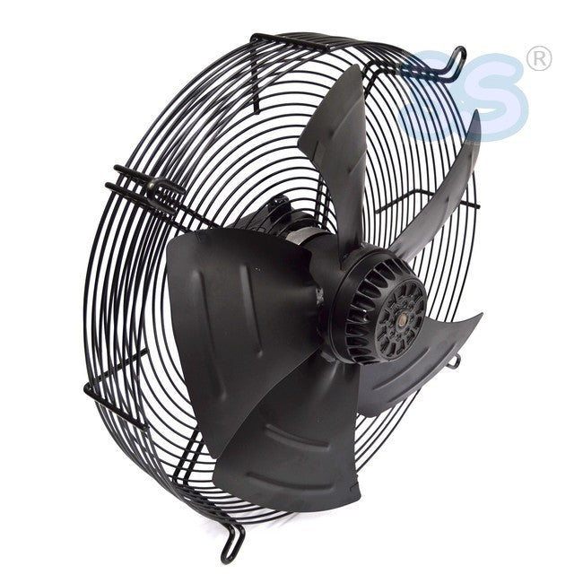 Extracteur d'air axial Ø 450 mm 230 W 220 V avec moteur et grille