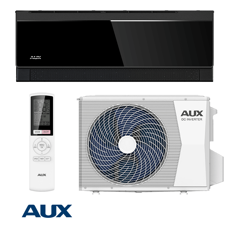 Climatiseur Inverter AUX C+++ AMWM-H24/4R3A(CC) - black