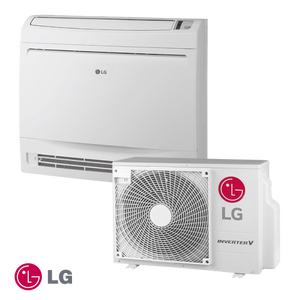 Console sol LG 12000 BTU avec unité extérieure UUA1-UL0 - kit complet