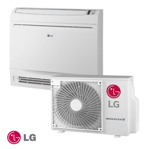Console sol LG UQ18F-NA0 18000 BTU R32 - vue de face