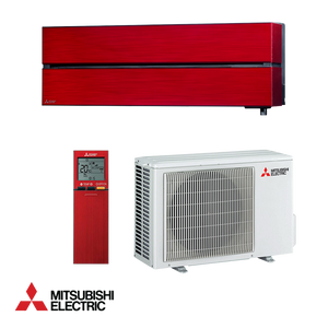 Climatiseur Mitsubishi Electric MSZ-LN35VGR rouge + MUZ-LN35VG