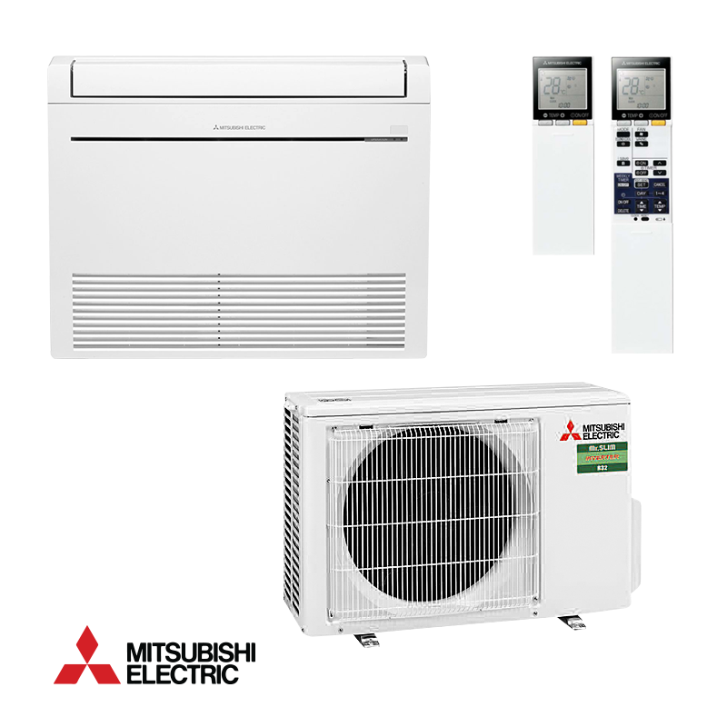 Climatiseur Inverter Mitsubishi Electric MFZ-KT35VG + SUZ-M35VA Floor standing