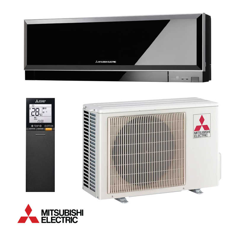 Climatiseur Inverter Mitsubishi Electric MSZ-EF35VGKB + MUZ-EF35VG