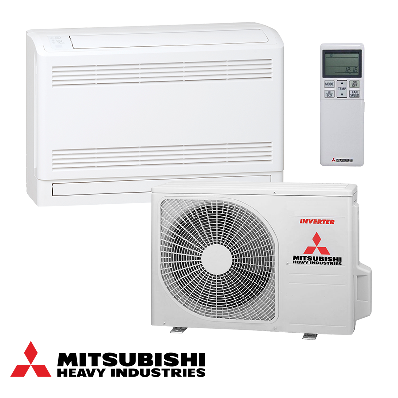 Climatiseur Inverter Mitsubishi Heavy Industries SRF35ZS-W + SRC35ZS-W Floor standing