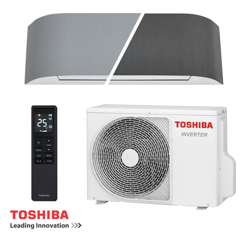 Climatiseur Inverter Toshiba Haori RAS-B10N4KVRG-E + RAS-10J2AVSG-E1