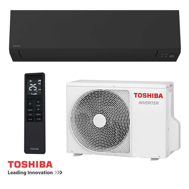 Climatiseur Inverter Toshiba Shorai Edge RAS-B18G3KVSGB-E + RAS-18J2AVSG-E1 - black