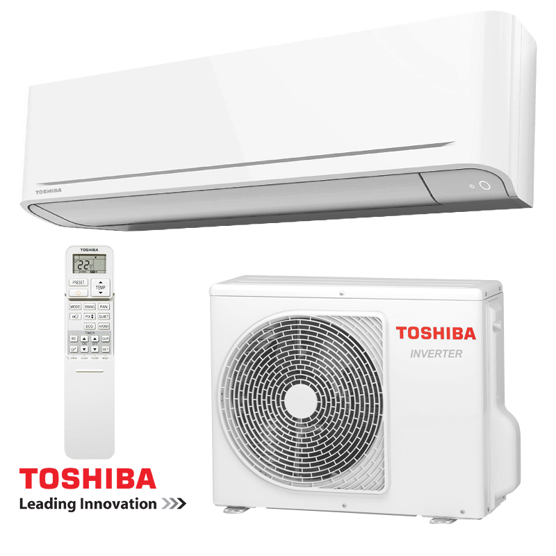 Climatiseur Inverter Toshiba Yukai RAS-24E2KVG-E + RAS-24E2AVG-E