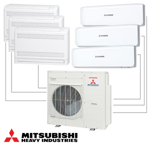 Exemple de système multi-split SCM125ZM-S