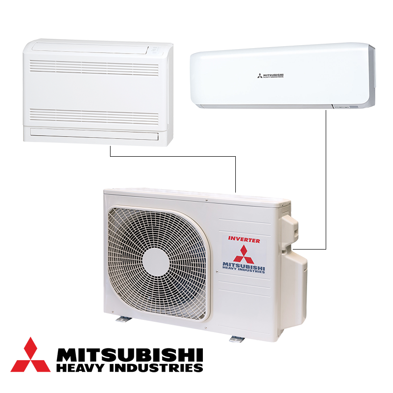 Système Multi-split Mitsubishi Heavy Industries SCM45ZS-W – Unité extérieure
